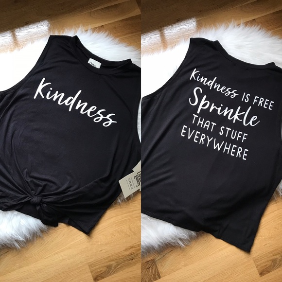 Dirtee Laundry Tops - Dirtee Laundry Kindness Tank Top